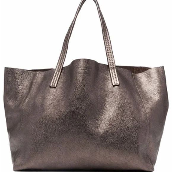 KURT GEIGER Metallic Leather Tote Bag - Picture 3 of 5